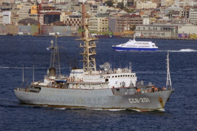 Russian Surveillance Vessel Operating off Hawai
