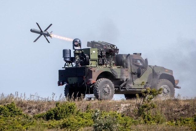 Rafael’s SPIKE Missile Fired from Oshkosh JLT in Estonia Demo