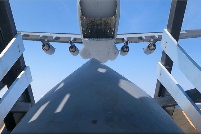USAF’s First Live Fire Test of a Cruise Missile Dropped from a Cargo Aircraft Destroys Target