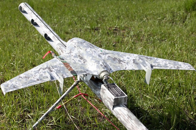 Russia Firm Displays Mine-Clearing Drone