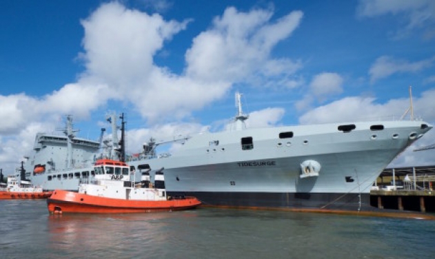 Third Tide-Class Tanker Arrives in UK