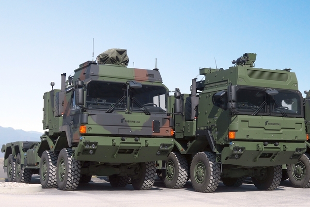 Rheinmetall signs 2B Euro Contract to Supply 4,000 Trucks to German Army