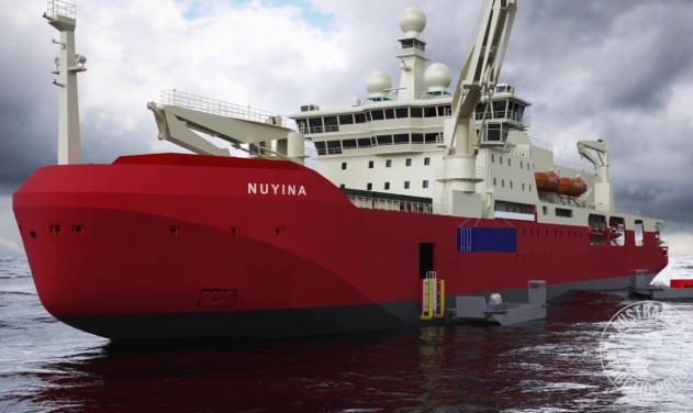 Tasmanian Company to Deliver Barges for Australian Antarctic Icebreaker