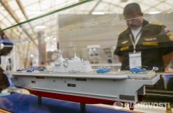 Russia Displays Helicopter Carrier Model Similar To Mistral