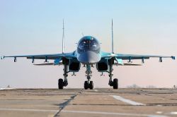 Russia Deploys Fighter Bombers Su-34 And Su-27P In Crimea And Rostov Regions