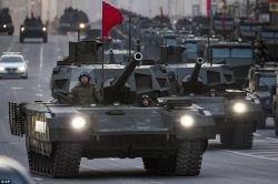 Russia Unveils New T-14 Armata Tank Ahead Of Victory Day 