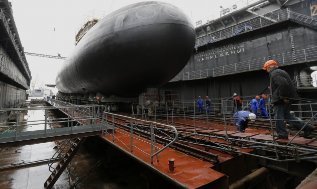 Russia Launches Sixth Varshavyanka-class Diesel-Electric Submarine