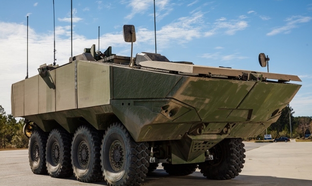Morgan Composite Armour For US Marines' Amphibious Vehicle