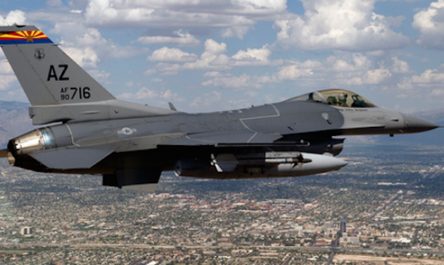 US F-16 Fighting Falcon Crashes In Arizona