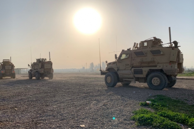 Seven U.S. Military Convoys Hit in Iraq
