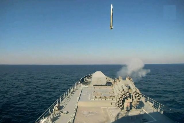 Russian Frigate Fires ‘Shtil’ Anti-Ship Missile to Down Ukraine’s Bayraktar Drone