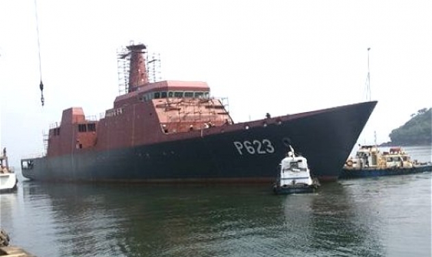 Goa Shipyard Delivers Offshore Petrol Vessel To Sri Lankan Navy 