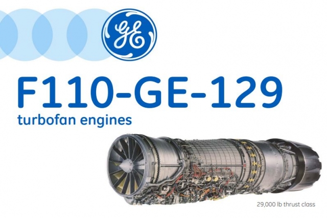 GE to Produce F110 Engines for F-16 Jets of Slovakia, Bulgaria, Taiwan