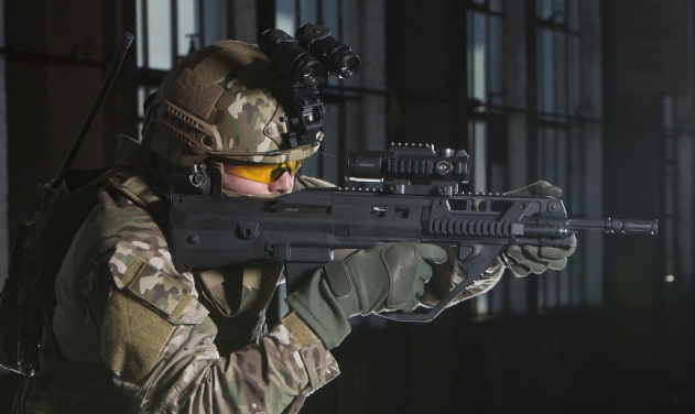 Thales Unveils Ambidextrous NATO Interoperable Military Assault Rifle