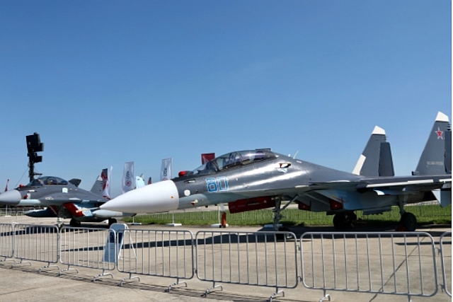 Russian Su-30SM2 Fighter Jet with Upgraded Powerplant Breaks Cover at Army 2023