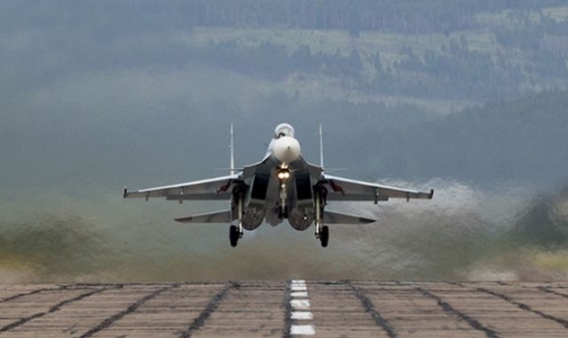 New Russian Su-30SM Jet Fighters join Combat Aviation Regiment in Kursk region