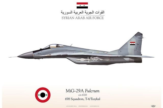 Russia May Have delivered Up to 10 MiG-29 Fighter Jets to Syria