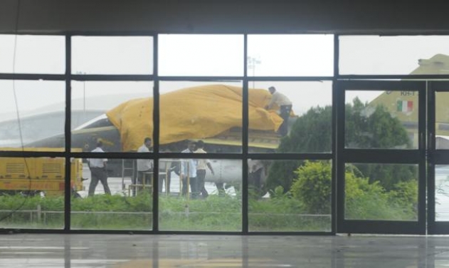 Indian Air Force's Tejas Fighter Grounded Due To Rain