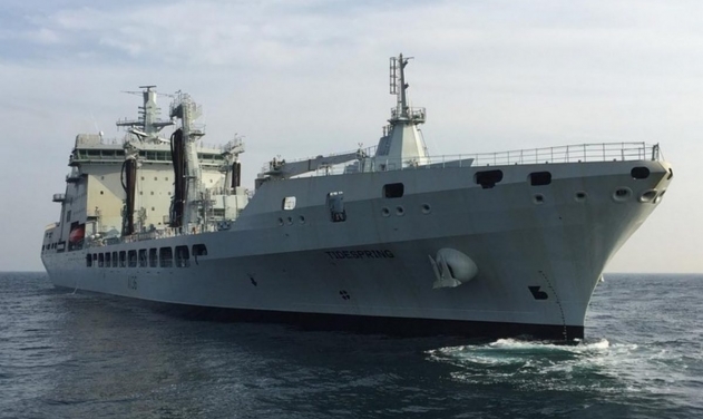 Royal Fleet Auxiliary's New Tanker Reaches UK For Customisation