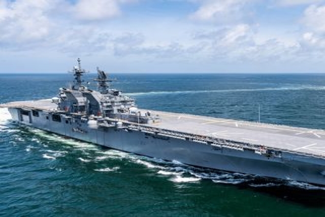 US Navy takes delivery of Amphibious Assault Ship Tripoli