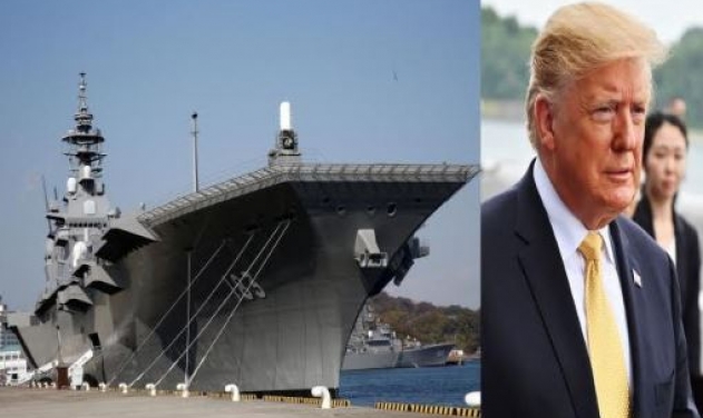 Trump Has Crossed a Line by Stepping Abroad Japanese Helicopter Carrier: China