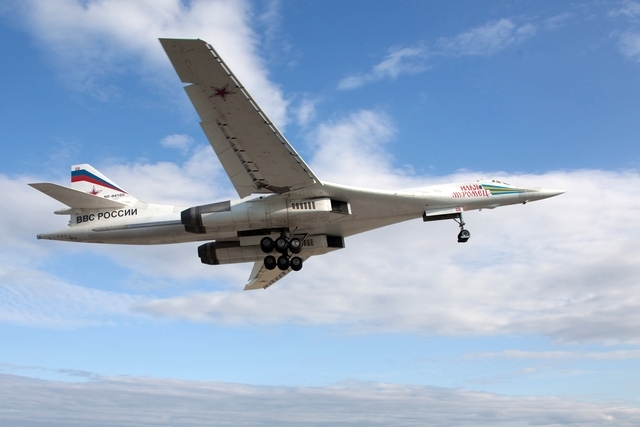 Modernized Russian Tu-160 Strategic Bomber Flies with all-New Engines