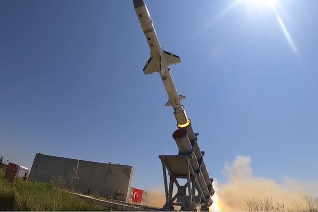 Turkey's ATMACA Anti-ship Missile Cleared For Forces Entry After Latest Test