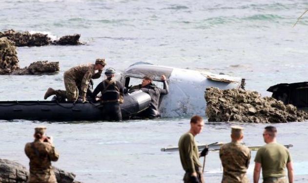 Human Error, Weather Caused US Marine Osprey Crash-landing In Japan’s Okinawa Island