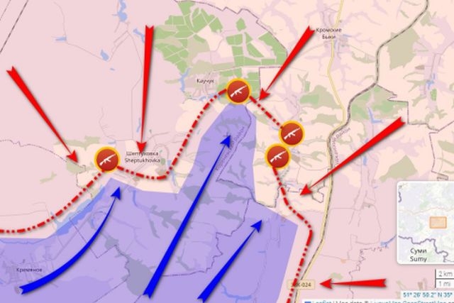 Despite Heavy Losses, Ukraine Sets up Command Centre Inside Russian Border