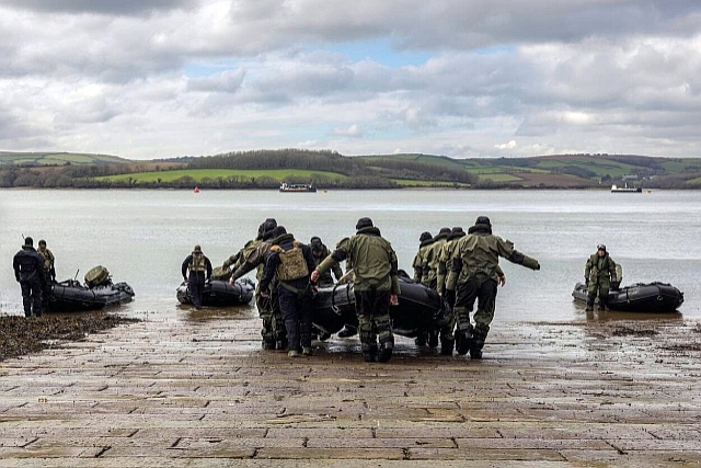 Some 1000 Ukrainian Marines Undergo Amphibious Training in the U.K.