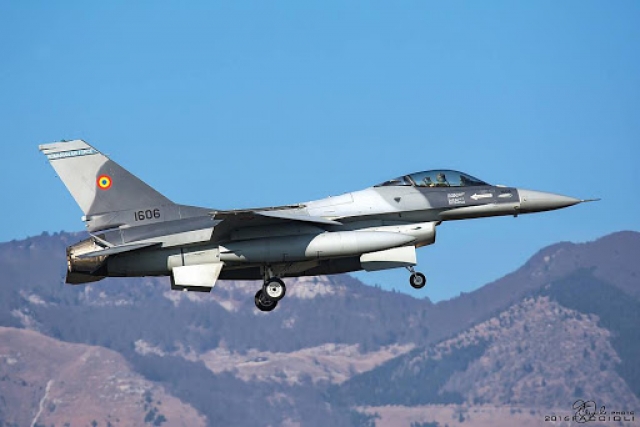 US Approves $175M Worth F-16 Jets Modernization for Romania