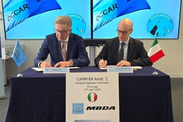 MBDA to Enhance Italian Air Defense Systems' Capabilities with CAMM-ER Missiles