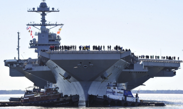 US Navy’s $12.4 Billion Super Carrier Undergoes First Sea Trials