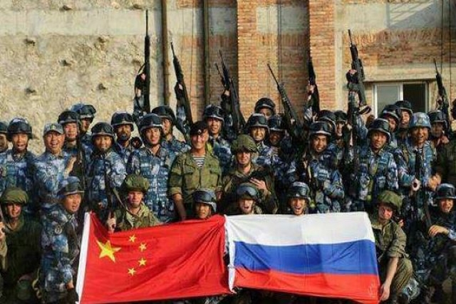 China-Russia Test Interoperability in Military Drills