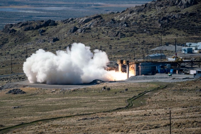 U.S. Military Tests Hypersonic Booster Motor