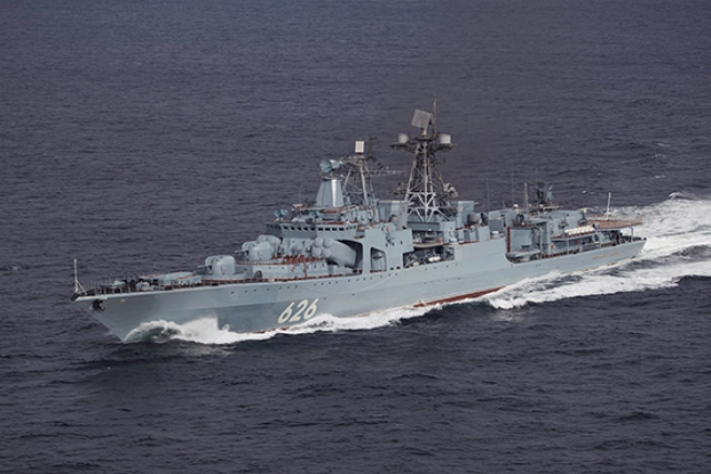 Russian Navy Amassing Battleships in Mediterranean