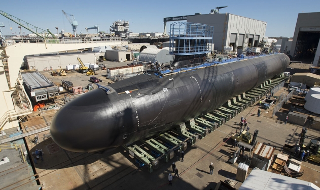 US Navy Receives 14th Virginia-class Submarine With Tomahawk Capability