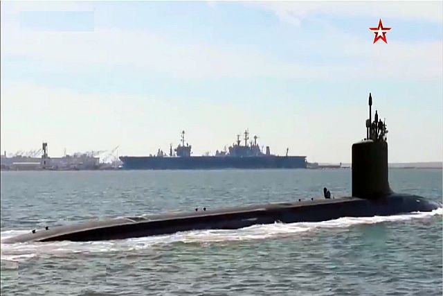 American Nuclear Submarine Chased Away from Russian Waters: Russian MoD