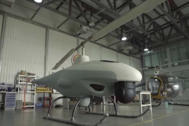 Ukraine’s PrAT Ramzay Develops Helicopter Drone with Laser Homing Missiles