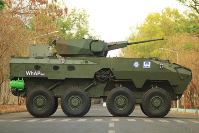 India's Tata Advanced Systems Begins Delivering 8x8 Armoured Vehicles to Morocco