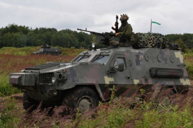 Ukraine Delivers Dozor-B Armored Vehicle to the U.S.