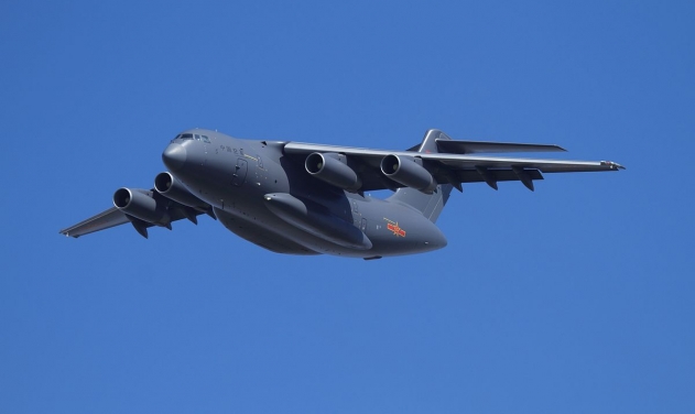 Chinese Y-20 Military Transport Plane Carries 'Record Number Of Passengers'