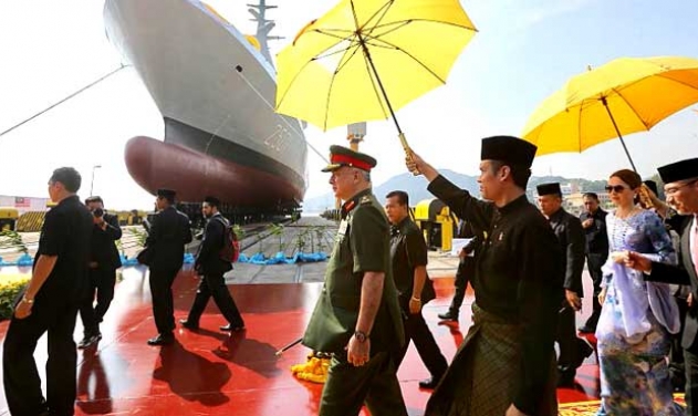 Malaysian Navy Launches First Home Made Littoral Combat Ship