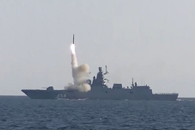 Russia President Putin Announces Salvo Launch of Zircon Hypersonic Missiles
