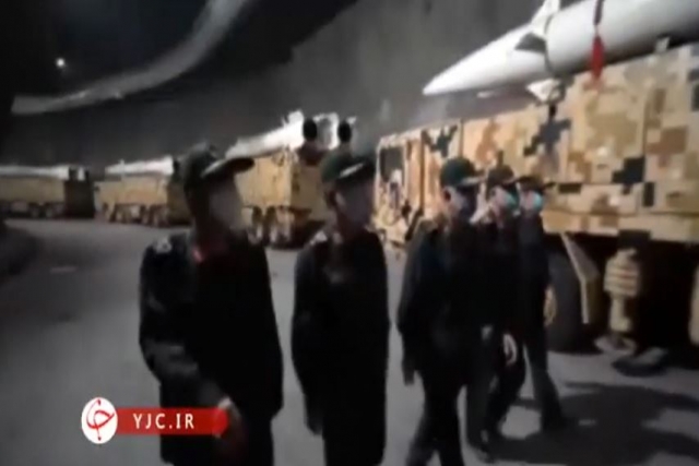 Iran Reveals Underground Missile And Drone Bases