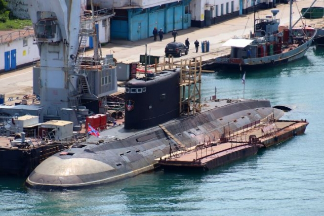 Oldest Russian Black Sea Fleet Submarine Back to the Sea after 8 Year ...