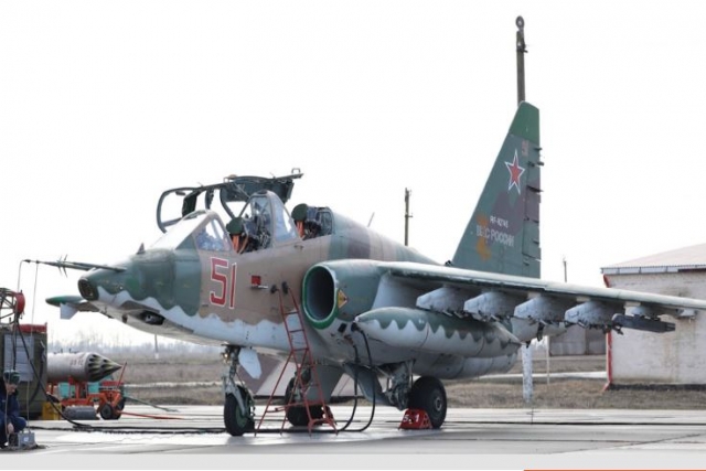 Russias Vitebsk 25 Ew System Equipped Su 25sm3 Effective Against Ukrainian Manpads Attacks