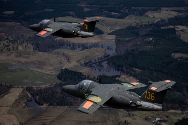 Swedish Air Force to Retire SK 60 Trainer Aircraft in June