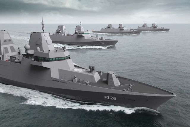 Damen Starts Constructing First F126 Frigate For German Navy