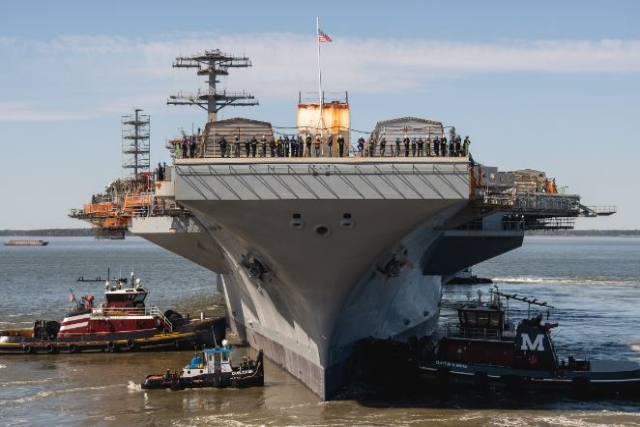 U.S. Navy's Nuclear-powered Carrier, CVN-74 Completes Dry-Dock Work of ...